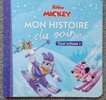 Livre "Mickey Top Départ, Tout Schuss!" - Mon Histoire du soir (Dès 2 ans) / Disney Hachette