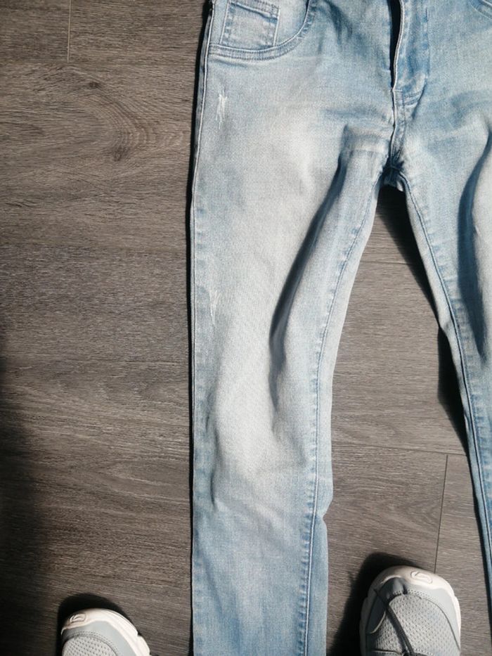 Jean effet usé taille M - photo numéro 3