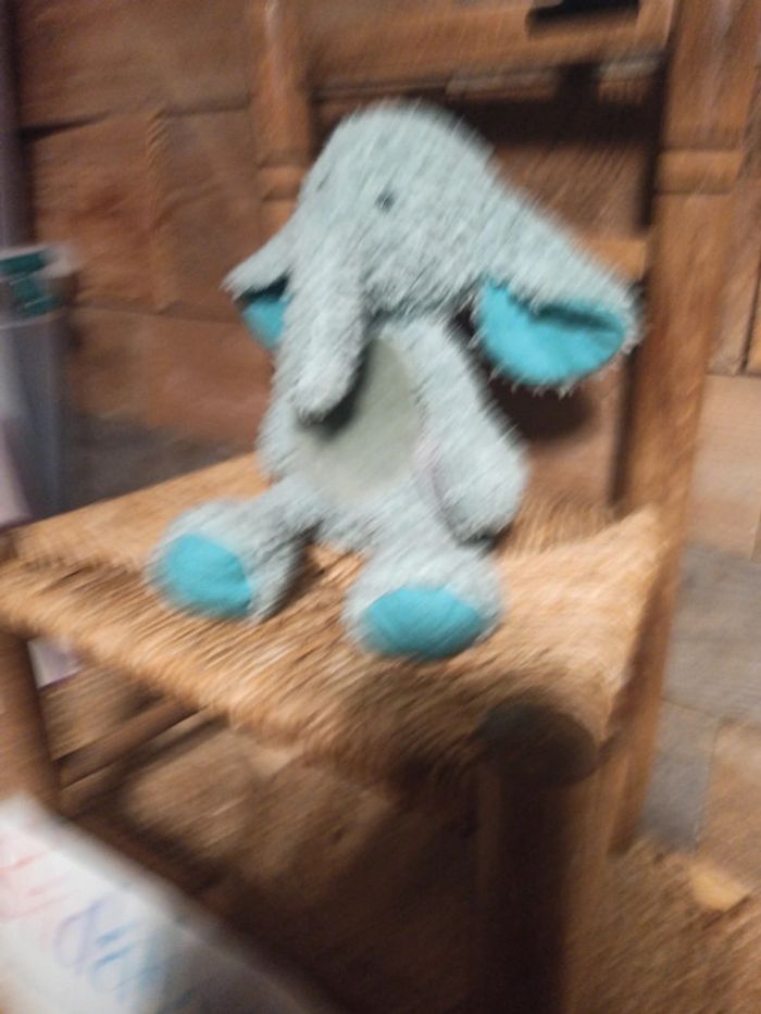 Peluche éléphant les baba Bou Moulin roty tbe - photo numéro 3