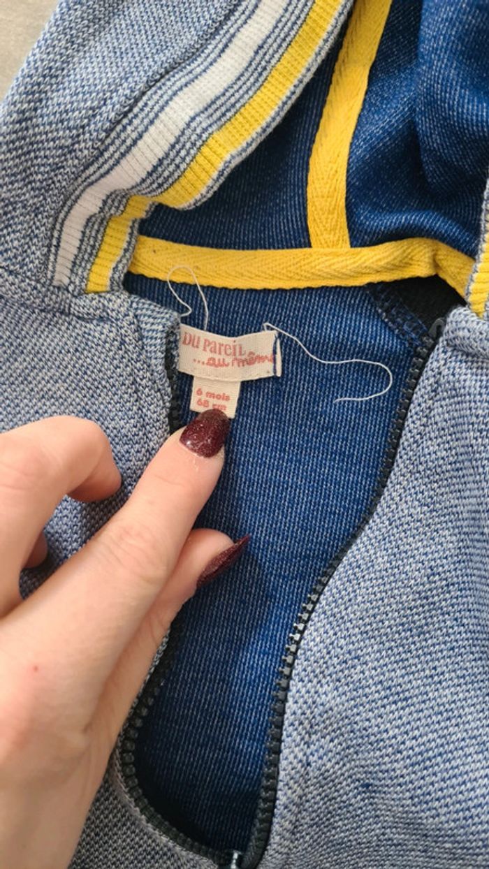 Veste 6 mois - photo numéro 2