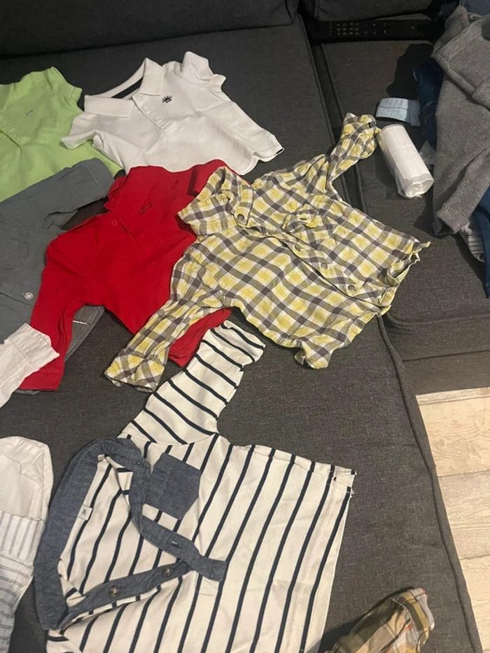 Lot polo/chemise 3 mois - photo numéro 2