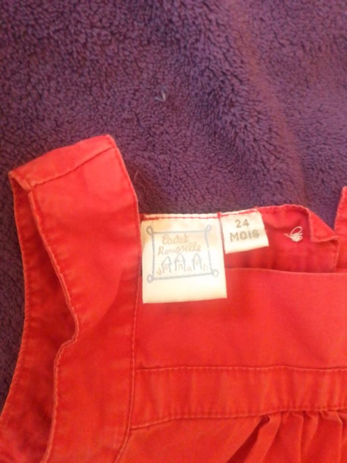 Robe en coton été fille 24 mois - photo numéro 3