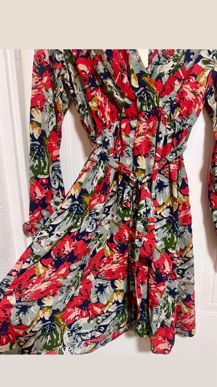 Robe à Fleurs - Neuve - Taille XL - photo numéro 3