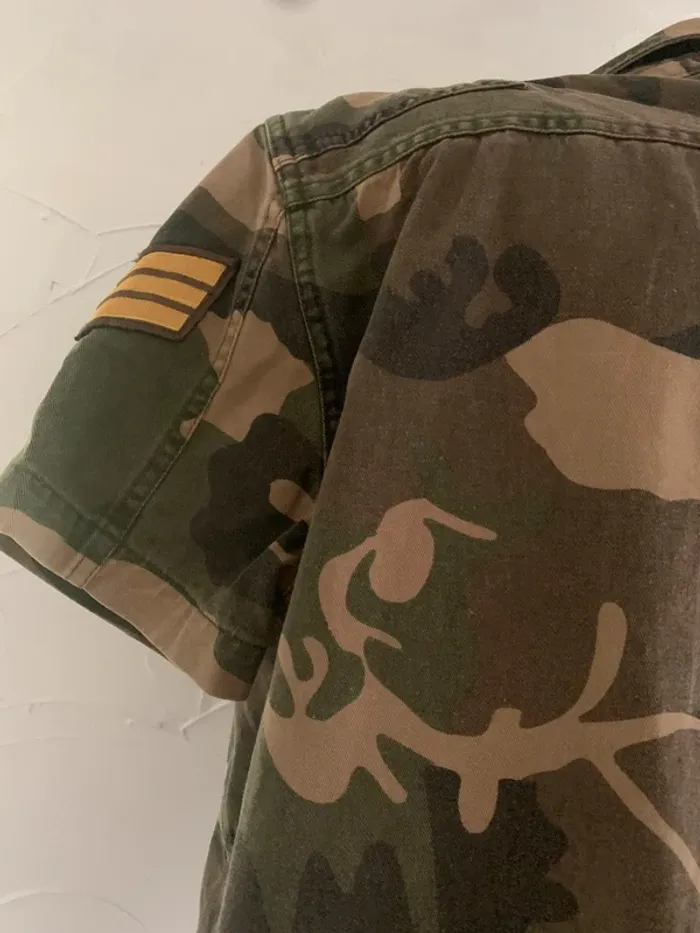 Veste Superdry militaire taille M manches courtes - photo numéro 12
