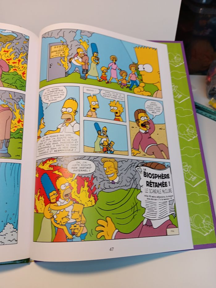 Livre Bande dessinée les Simpson Simpsorama - photo numéro 7