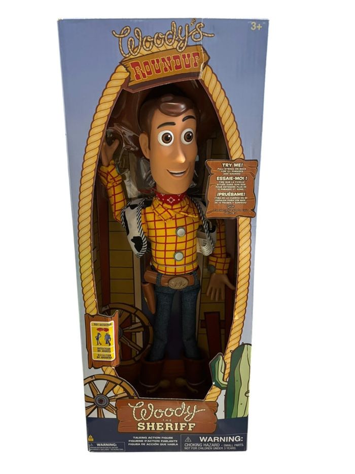 Figurine Disney Store Toy Story Woody the Sheriff 40 cm neuf