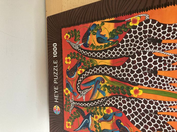 puzzle tinga tinga 1000 pièces art from Africa - photo numéro 3