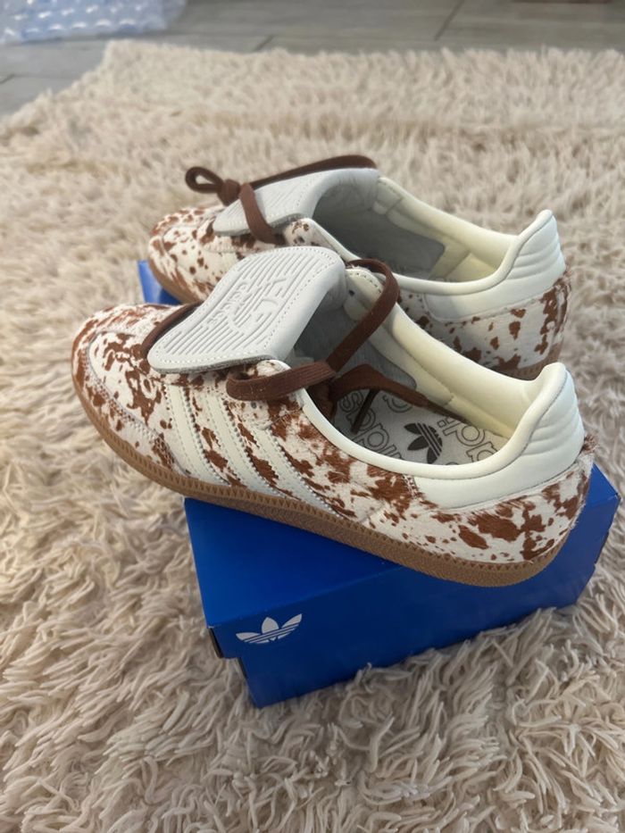 adidas Samba OG Cow Print 🐄 Paire unique & ultra stylée ! - photo numéro 4