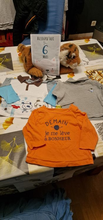 Lot tee-shirts manche longue