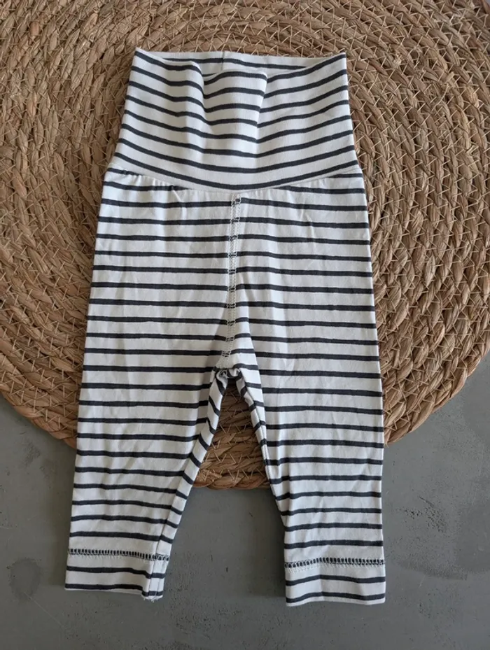 Pantalon taille élastique bébé 1 mois