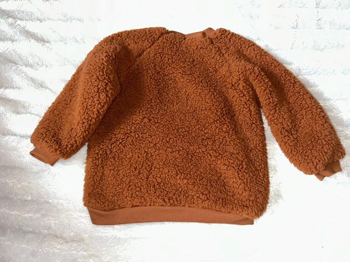 Pull polaire marron - photo numéro 3