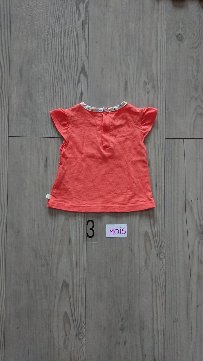 Tee shrit bébé fille 3 mois - photo numéro 6