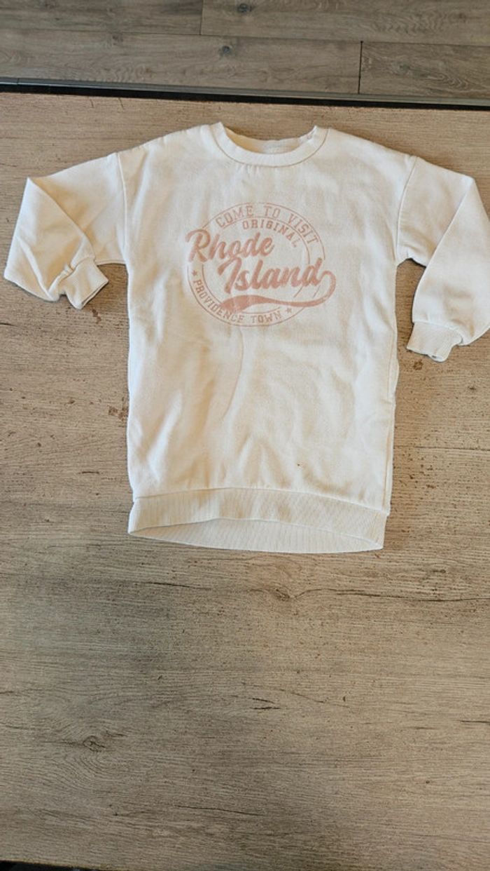 Robe courte d hiver à manches longues, beige, Kiabi, 5 ans