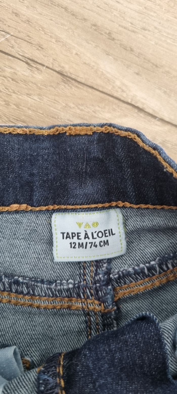 Jeans slim TAO 12 mois - photo numéro 4