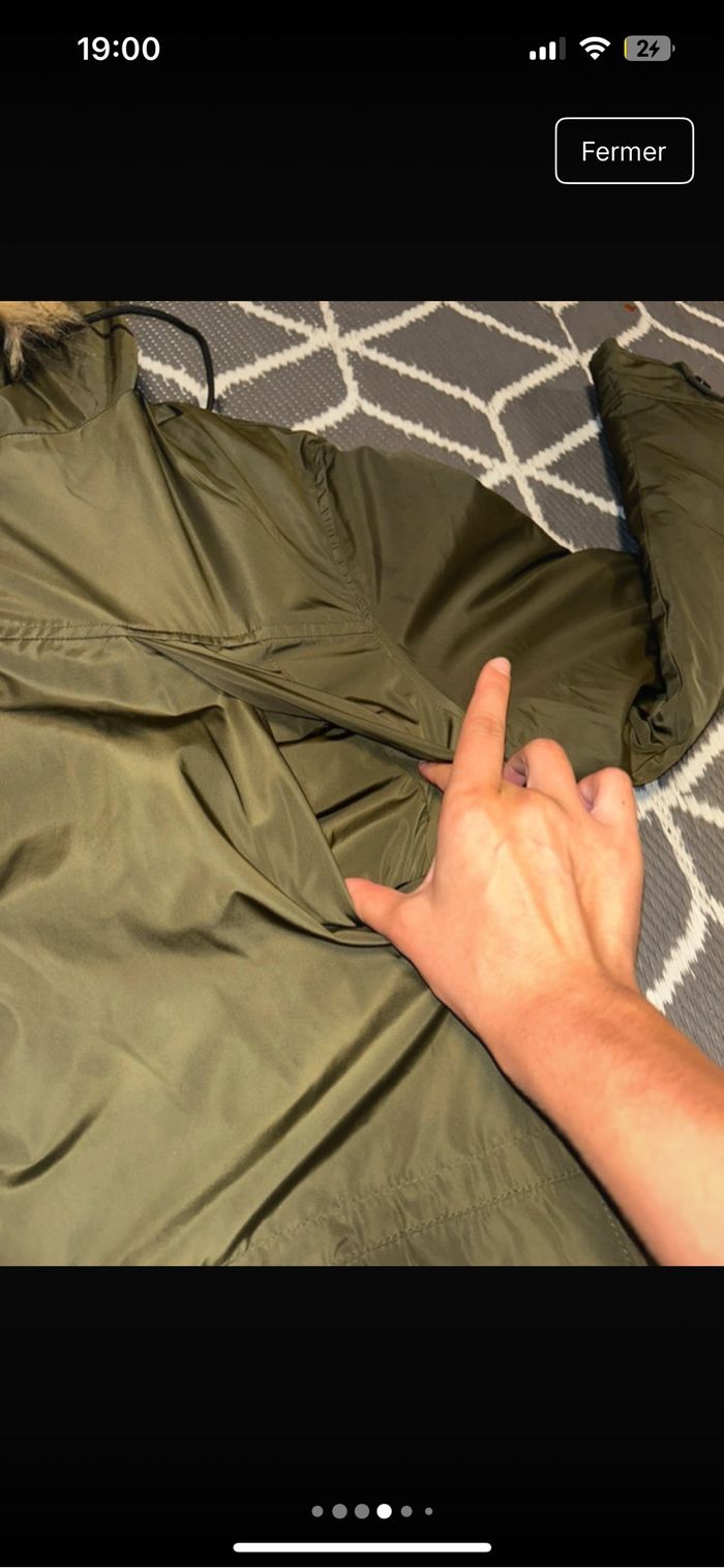 Veste d'hiver homme taille L bonne état tex Catégorie Parkas > - photo numéro 5