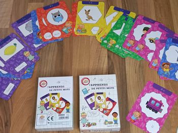 Jeu de carte J'apprends des petits mots à partir 3 ans