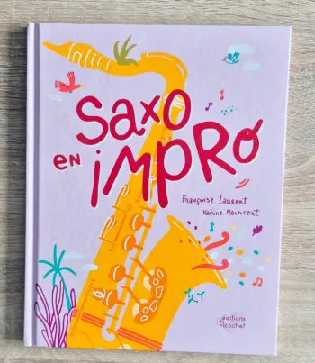 Livre "Saxo en Impro" neuf