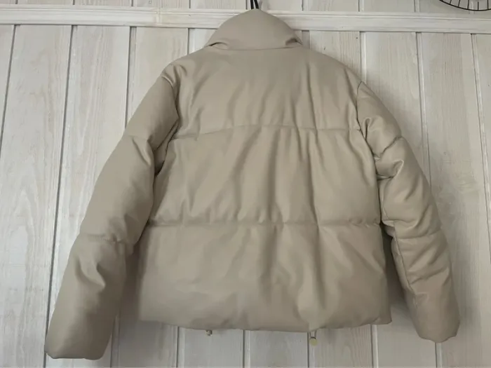 Blouson chaud similicuir - Stradivarius - S - photo numéro 2