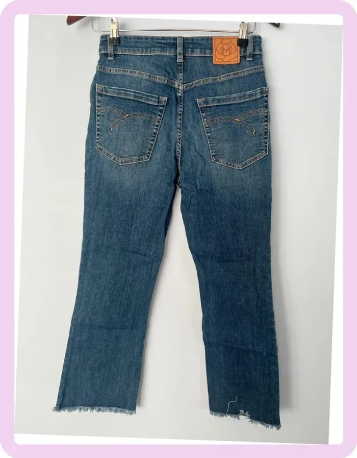 Jean Flare Crop Bleu – Marella Denim 👖 - photo numéro 6