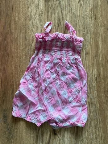 Combishort taille 1 mois