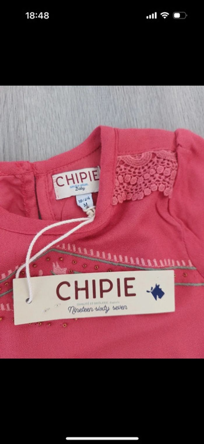Robe Chipie taille 18/24 mois (92 cm) neuve - photo numéro 3