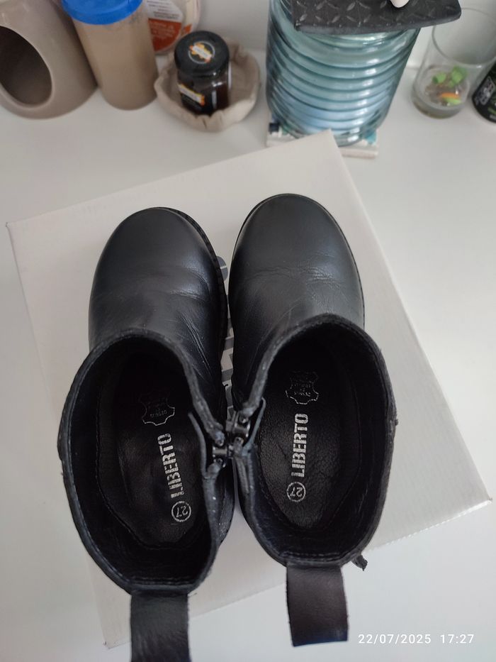 Bottines noires fille - photo numéro 4