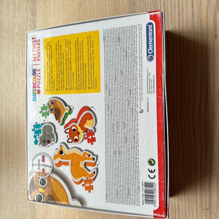 Clementoni my first puzzle quatre puzzles - photo numéro 2