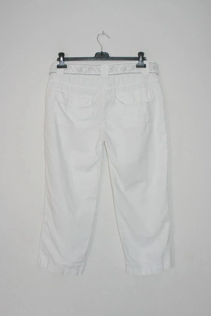 Pantacourt blanc Ici et Maintenant taille 44 - photo numéro 4