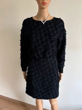 Robe noire à manches longues Morgan taille 36 comme neuve