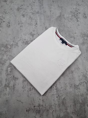 T-shirt blanc Tommy Hilfiger, S Femme (mesures en photos)