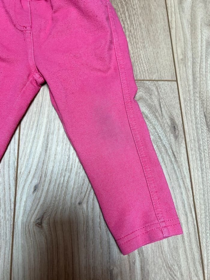 Pantalon souple et fin rose BE TAO 9 mois - photo numéro 3