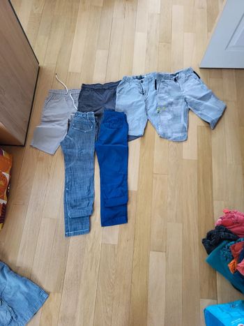 Lots de short et pantalons été garçon 8 ans