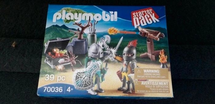 Playmobil chevalier neuf