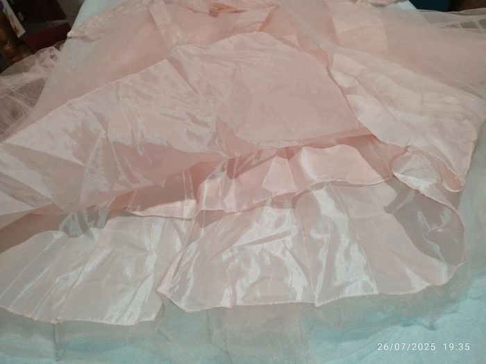 Robe de cérémonie rose pâle - photo numéro 4