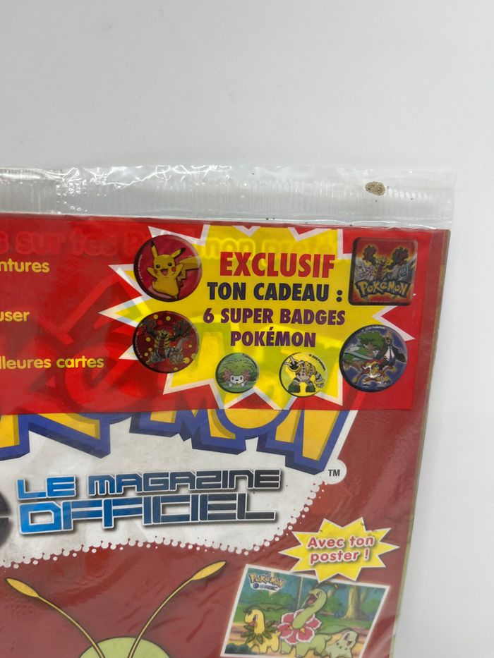 Livre d’activité Magazine POKEMON le magazine officiel avec ces 6 magnets modèle rouge ancien version NEUF - photo numéro 6