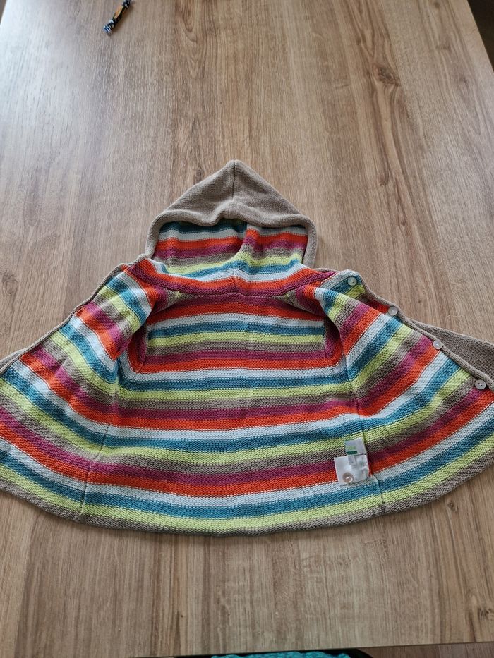 Adorable Gilet Réversible à Capuche Vertbaudet (18 Mois) - photo numéro 2