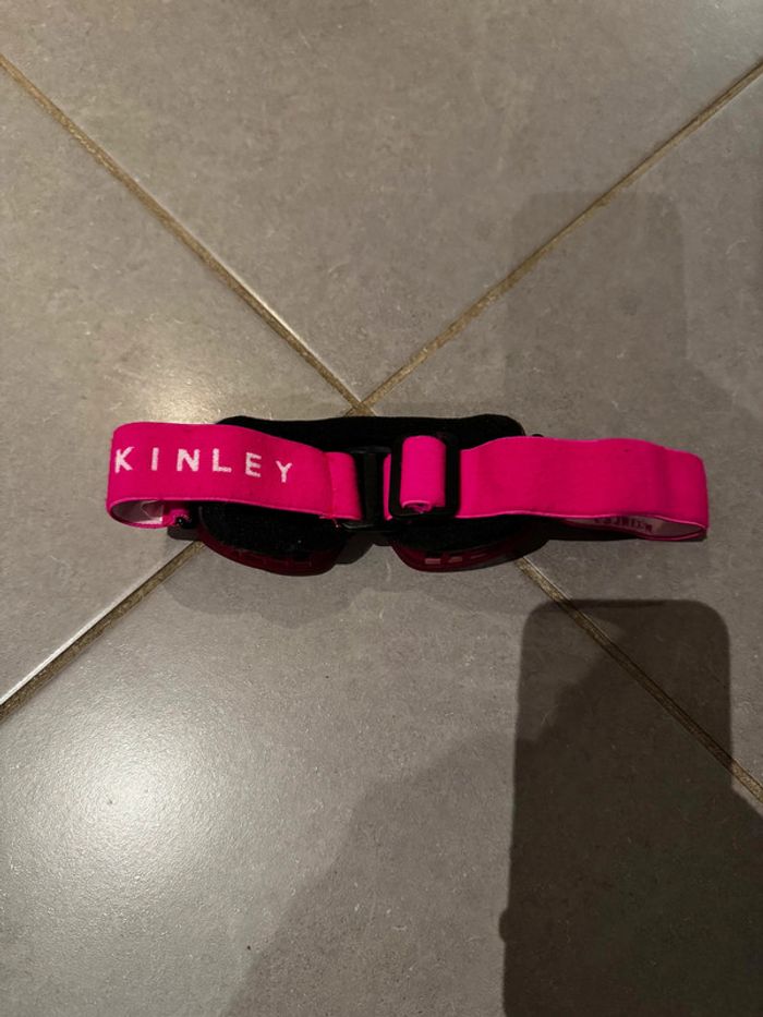 Masque de ski - Mc Kinley / Intersport - Mistral 2.0 - 100% UV S3 - Rose & blanc - photo numéro 5
