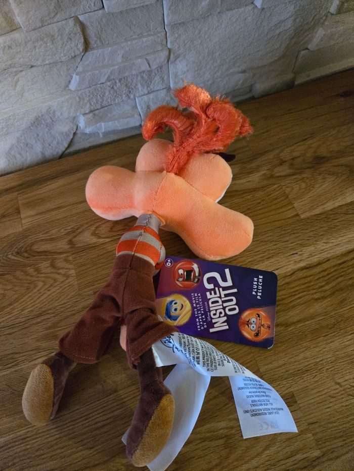 Lot de 2 peluches vice versa 2 disney store neuve - photo numéro 7