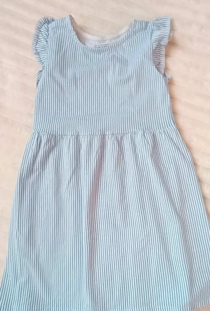 Robe 134 à 140 cm bleue - photo numéro 14