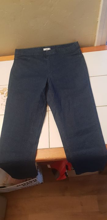 Jeans taille élastique 