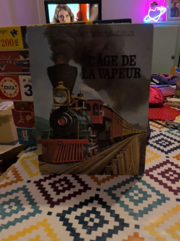Livre enfant l'âge de la vapeur