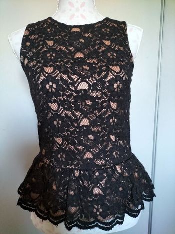 Haut femme Tee-shirt volant broderie