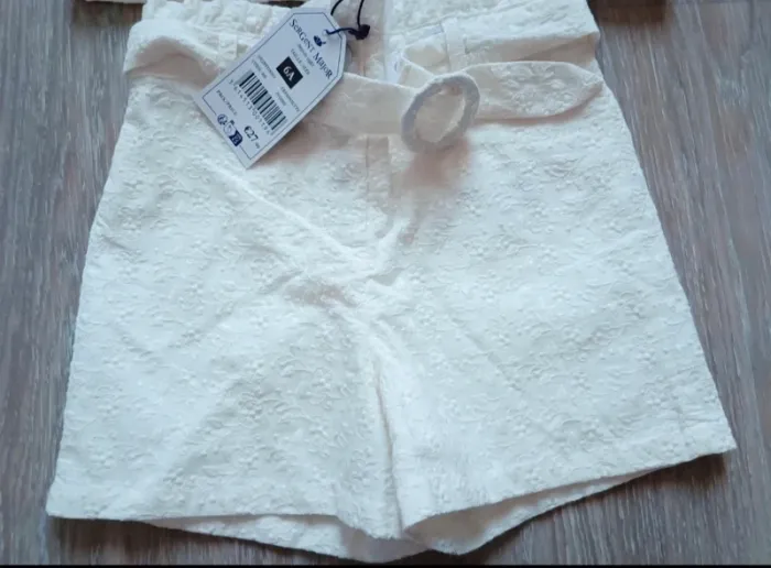 Ensemble chic veste et short fleuri sergent major 6/7 ans - photo numéro 4