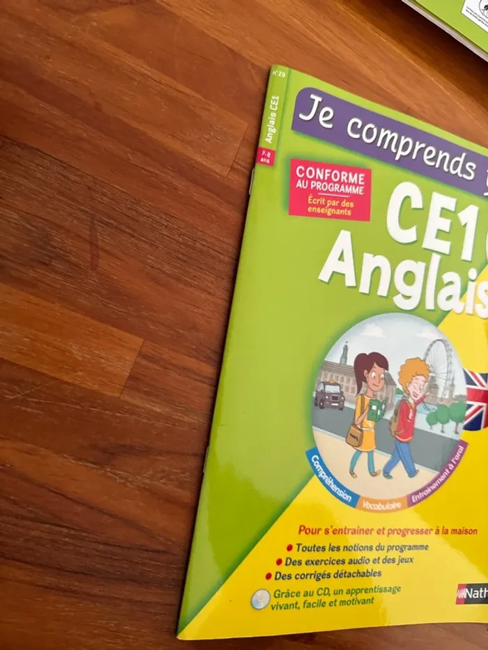 Livre CE1 anglais, je comprends tout - photo numéro 2