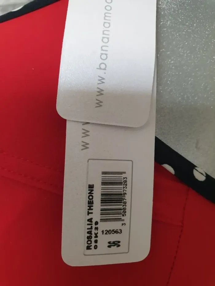 Maillot de bain rouge Banana Moon T36 - photo numéro 4