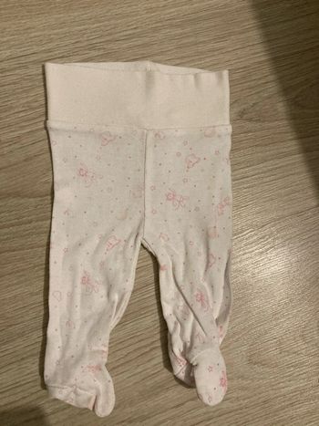 Pantalon avec pied 1 mois