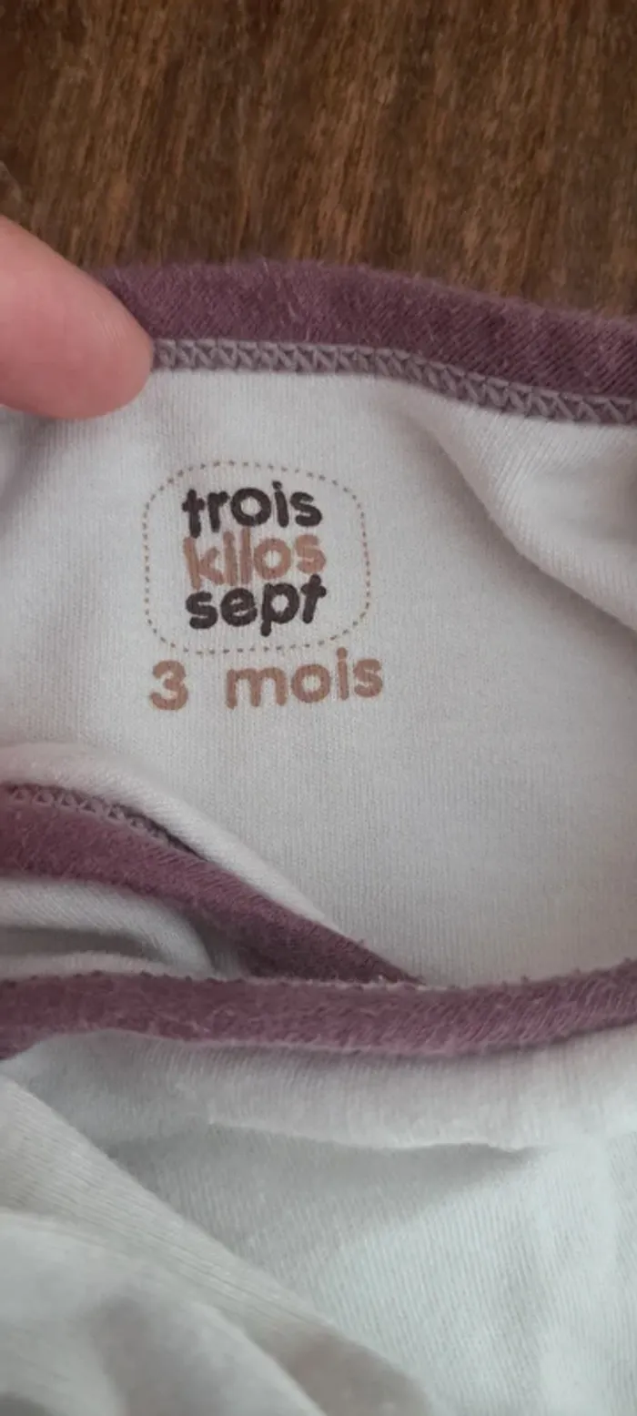 Lot de 3 bodies - photo numéro 3