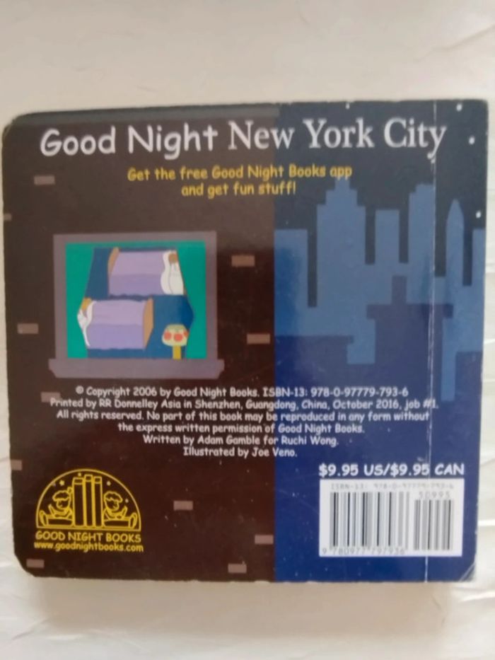 Livre good night New-York city - photo numéro 2