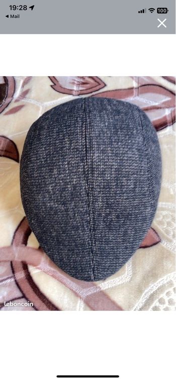 Casquette plate homme /59cm