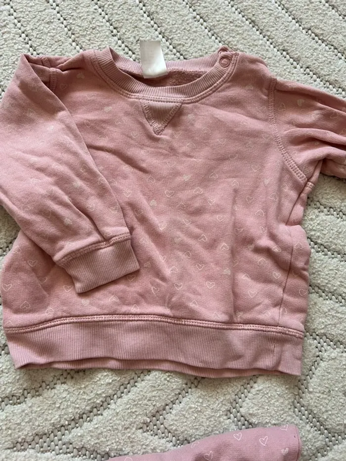 Ensemble rose cœur - photo numéro 3